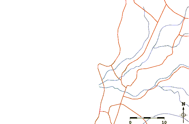 Routes et rivières à proximité El Hueco