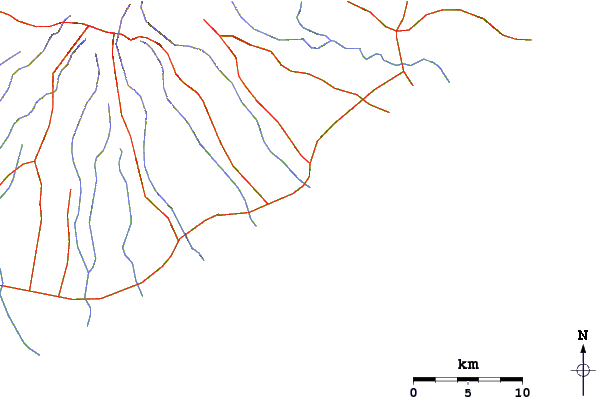 Routes et rivières à proximité El Palmer