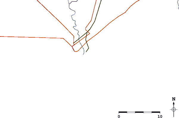 Routes et rivières à proximité Escollera Necochea