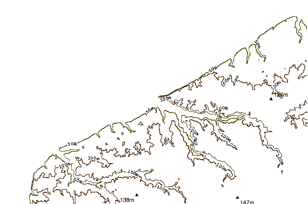 Littoral autour Fecamp