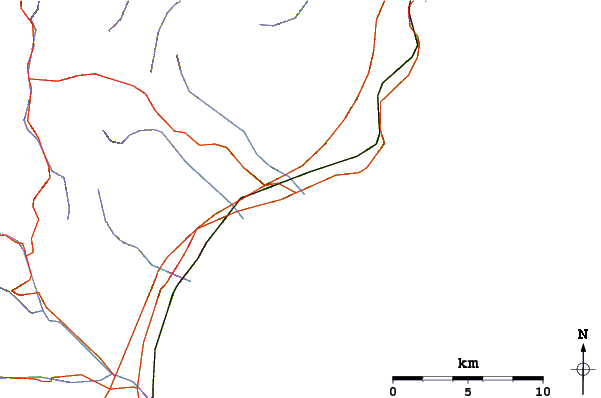 Routes et rivières à proximité Finale Ligure