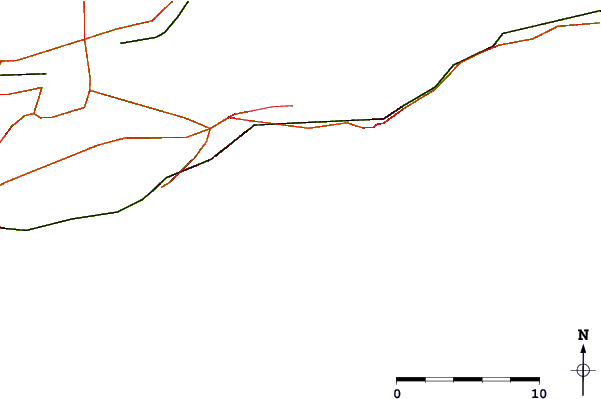 Routes et rivières à proximité Flies