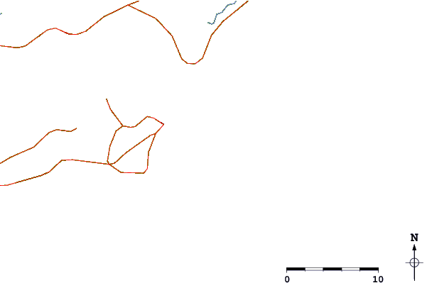 Routes et rivières à proximité Fly Roads