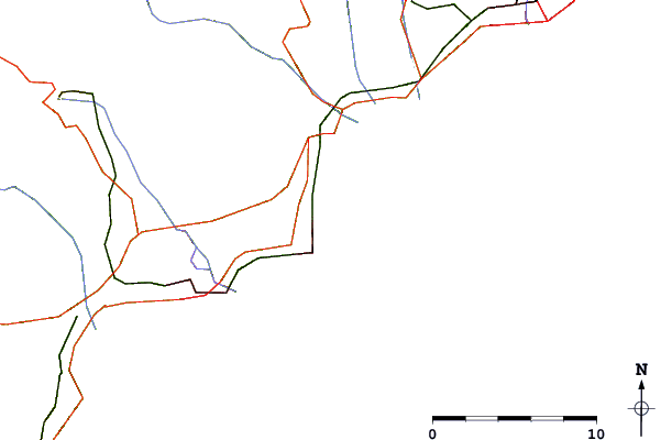 Routes et rivières à proximité Antibes - Fort Carre