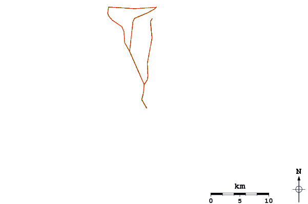 Routes et rivières à proximité Fragata