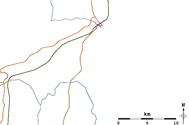Routes et rivières à proximité Fraisthorpe