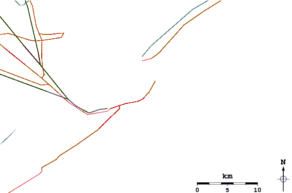 Routes et rivières à proximité Galveston