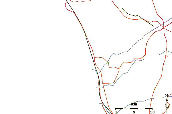 Routes et rivières à proximité Georges
