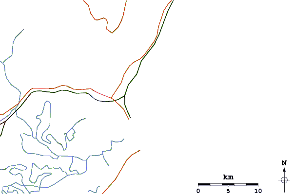 Routes et rivières à proximité Gi