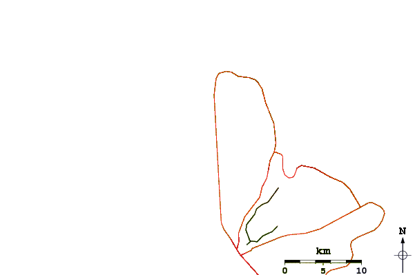 Routes et rivières à proximité Gibbs