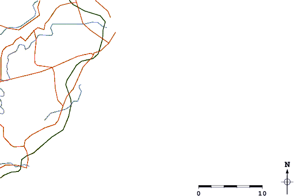 Routes et rivières à proximité Gomoda