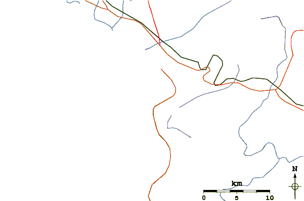 Routes et rivières à proximité Gordons Bay Harbour