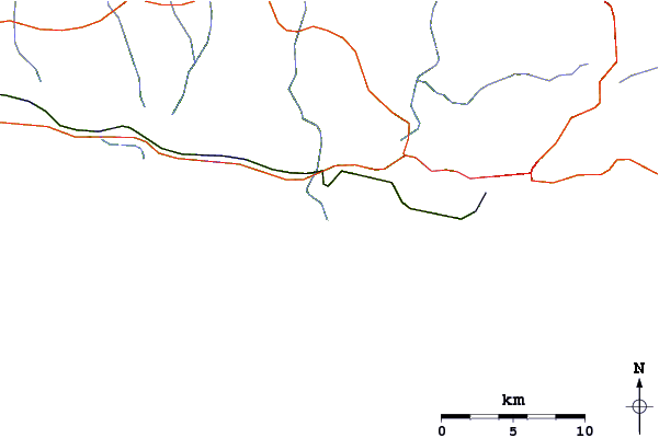 Routes et rivières à proximité Goukamma River Mouth