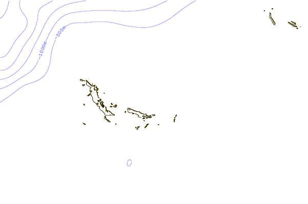 Littoral autour Grace Bay Cut (Providenciales)