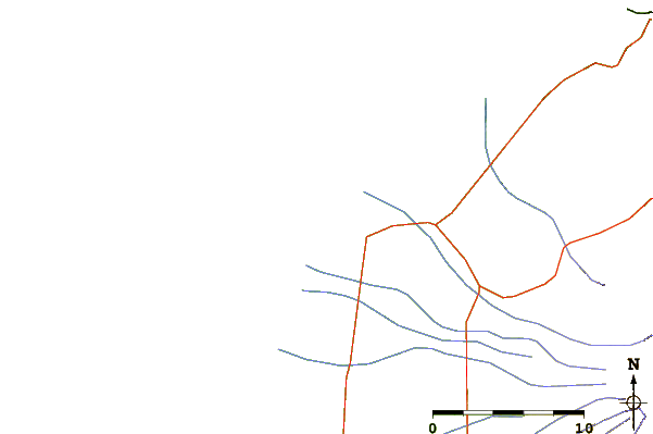 Routes et rivières à proximité Graveyards