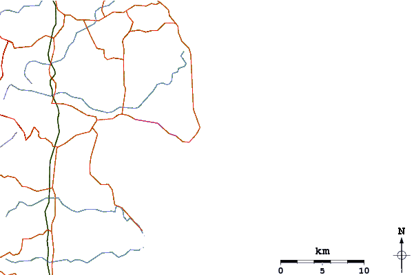 Routes et rivières à proximité Happys