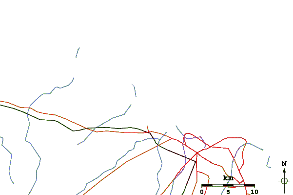 Routes et rivières à proximité Icarai