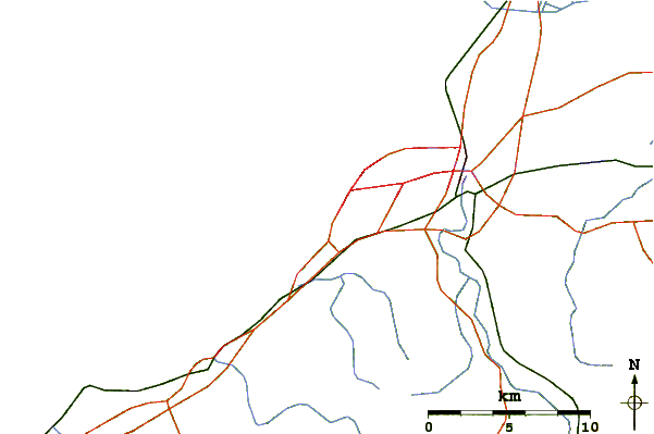 Routes et rivières à proximité Ilbaritz - Marbella