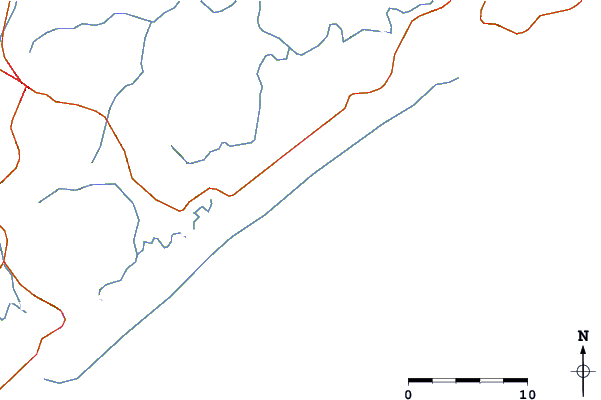Routes et rivières à proximité Ilha Comprida
