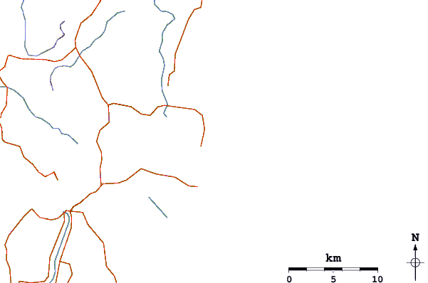 Routes et rivières à proximité Iluka Bluff