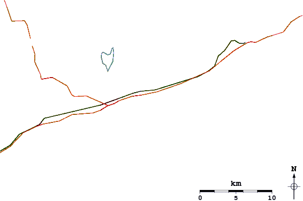 Routes et rivières à proximité Indian Wells