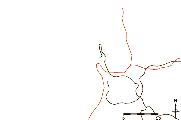Routes et rivières à proximité Intendencia