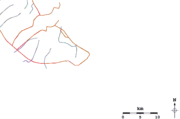 Routes et rivières à proximité Irmas/Leftpoint