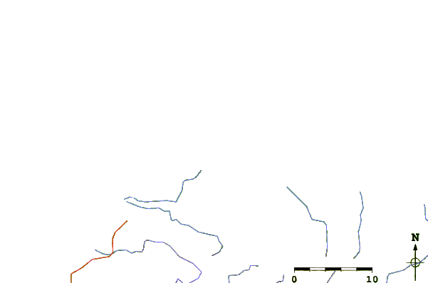 Routes et rivières à proximité Isla Grande