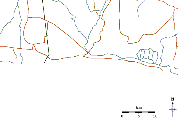 Routes et rivières à proximité Iztapa