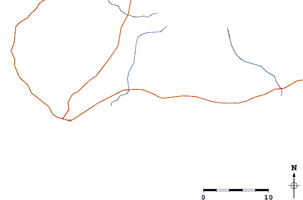 Routes et rivières à proximité Jungmun Beach (Jeju Island)