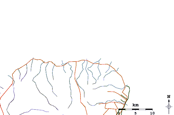 Routes et rivières à proximité Kalihiwai