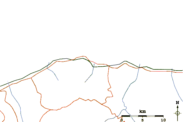Routes et rivières à proximité Kamikaze or Cefalù big