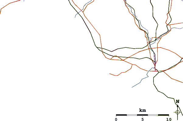 Routes et rivières à proximité Kenfig Sands
