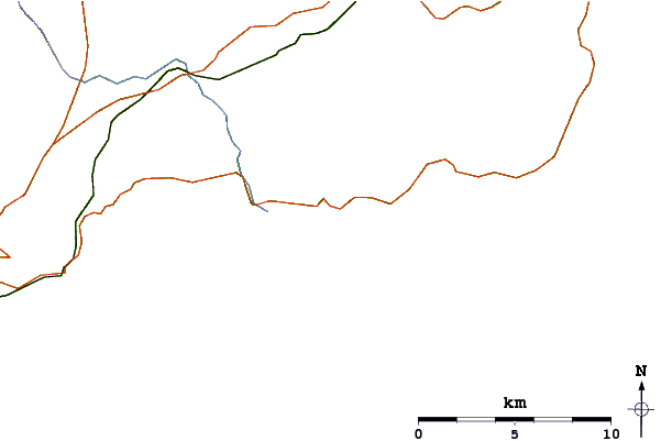 Routes et rivières à proximité Kilmurren Cove