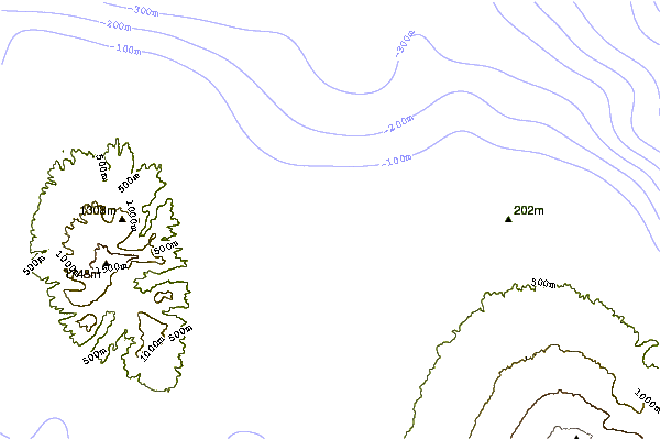 Littoral autour Kings Reef