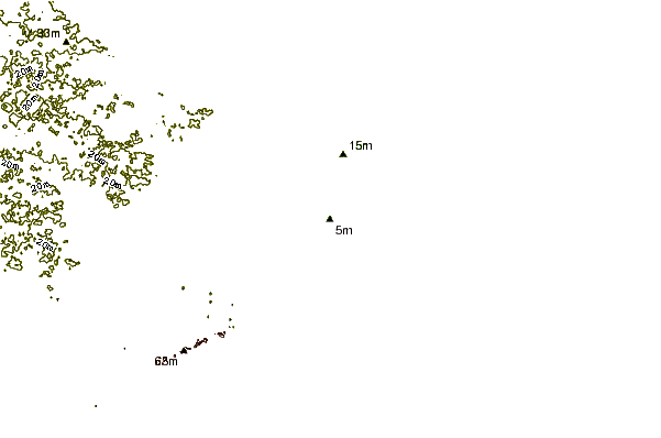 Littoral autour Kirbys Point