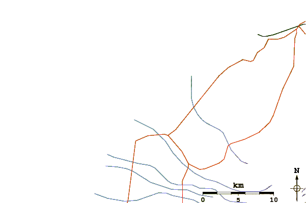Routes et rivières à proximité Kumera Patch