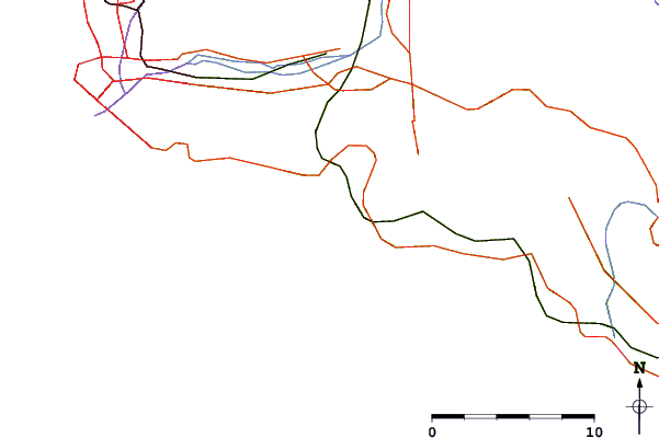 Routes et rivières à proximité Cassis - Plage de l'Arène