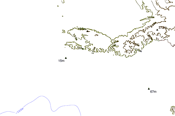Littoral autour L'Hermitage