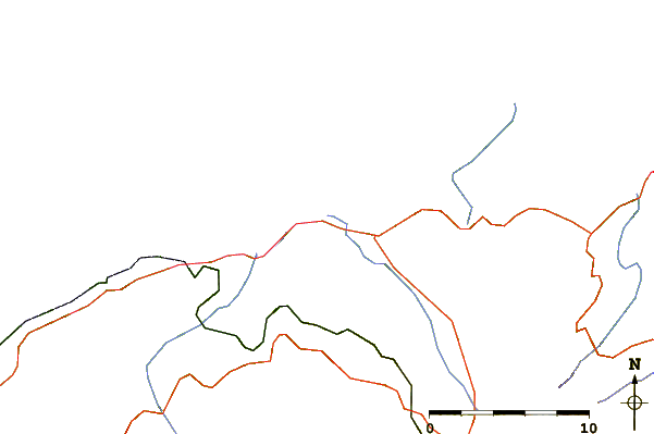 Routes et rivières à proximité L'Ostriconi