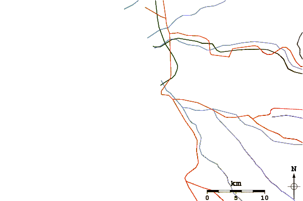 Routes et rivières à proximité La Brava