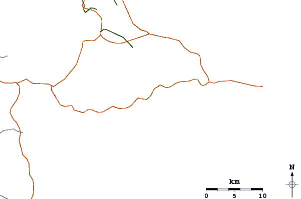 Routes et rivières à proximité La Caravelle