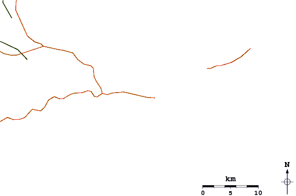 Routes et rivières à proximité La Chaise