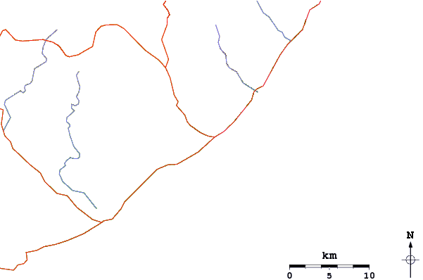 Routes et rivières à proximité La Cienega