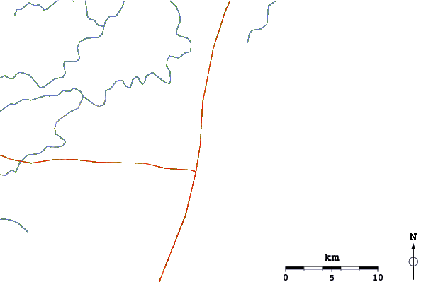 Routes et rivières à proximité La Coronilla