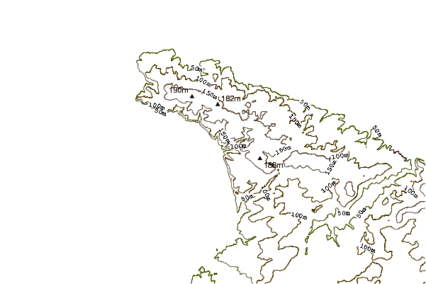 Littoral autour La Crecque