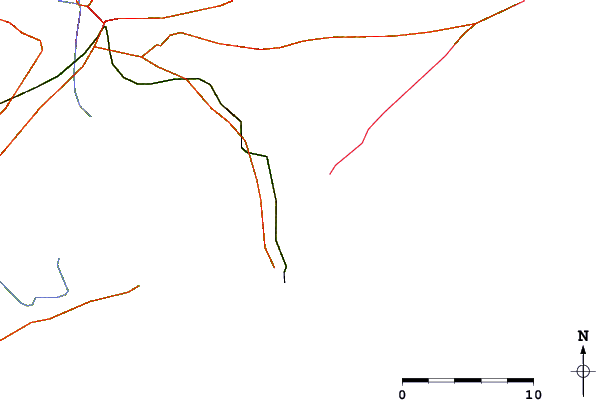 Routes et rivières à proximité La Derecha del Barco