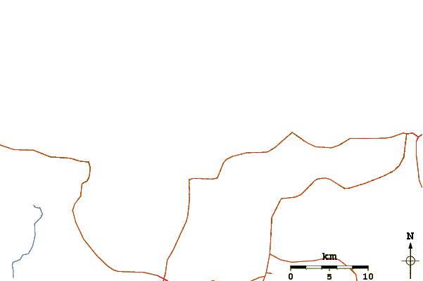 Routes et rivières à proximité La Esmeralda