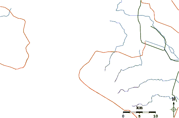 Routes et rivières à proximité La Esquina del Mar