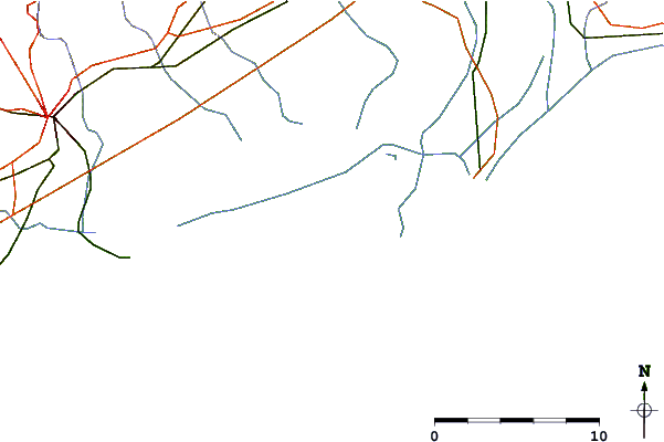 Routes et rivières à proximité La Grande Motte